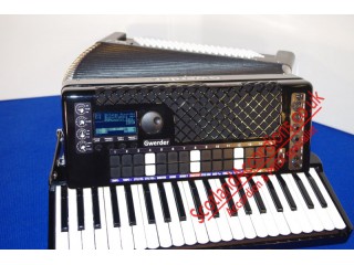 Gwerder 120 bass Reedless Accordion with rhythms